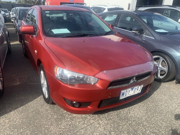 2008 Mitsubishi Lancer CJ VR Red 6 Speed CVT Auto Sequential Sedan image