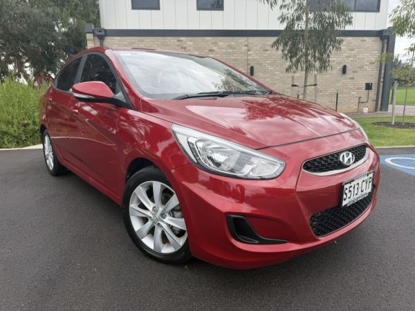 2018 Hyundai Accent RB6 MY19 Sport Red 6 Speed Automatic Sedan image