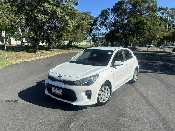 2017 Kia Rio YB MY17 S White 4 Speed Sports Automatic Hatchback image