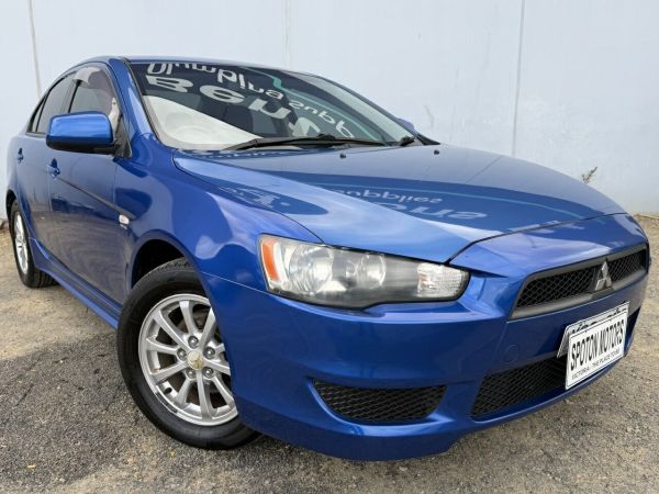 2010 Mitsubishi Lancer CJ MY10 Activ Blue 5 Speed Manual Sedan image