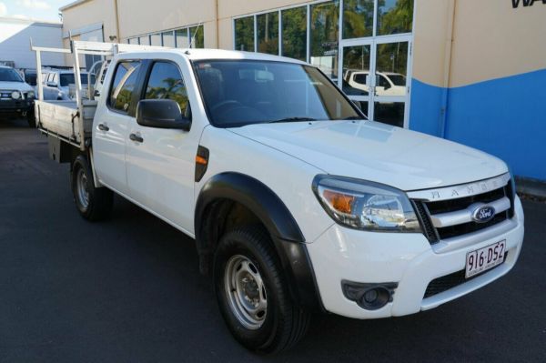 2010 Ford Ranger PK XL Hi-Rider (4x2) White 5 Speed Automatic Dual Cab Chassis image
