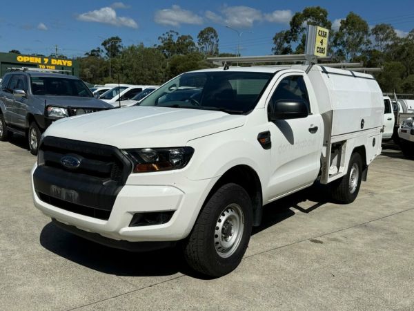 2017 Ford Ranger PX MkII XL Hi-Rider White 6 Speed Sports Automatic Cab Chassis image