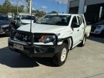 Image for 2018 Mitsubishi Triton MQ MY18 GLX Double Cab White 6 Speed Manual Cab Chassis