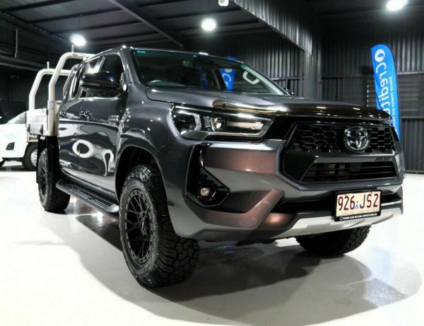 2024 Toyota Hilux GUN126R SR5 Double Cab 48V Grey 6 Speed Sports Automatic Cab Chassis image