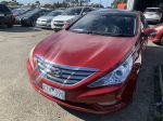 Image for 2010 Hyundai i45 YF Premium Red 6 Speed Automatic Sedan