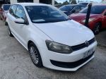 Image for 2012 Volkswagen Polo 6R MY12 Update Trendline White 5 Speed Manual Hatchback