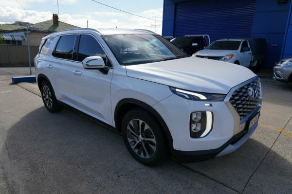 2021 Hyundai Palisade LX2.V1 MY21 (8 Seat) White 8 Speed Automatic Wagon image