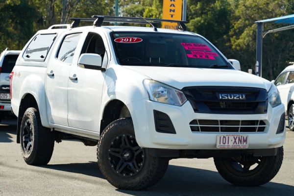 2017 Isuzu D-MAX MY17 SX Crew Cab White 6 Speed Sports Automatic Utility image