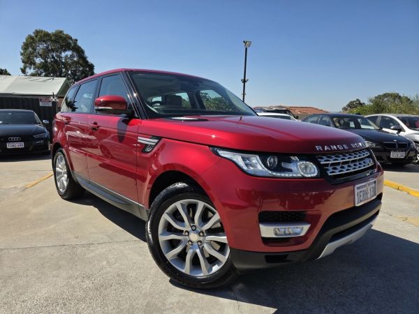 2015 Land Rover Range Rover Sport L494 15.5MY HSE Red 8 Speed Sports Automatic Wagon image