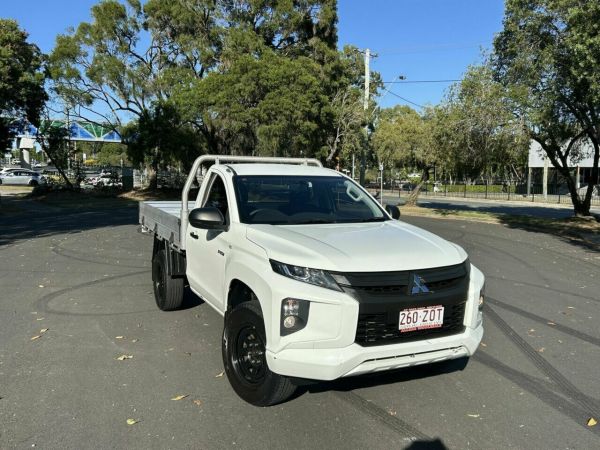 2018 Mitsubishi Triton MQ MY18 GLX 4x2 White 6 Speed Manual Cab Chassis image