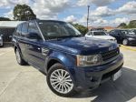 Image for 2011 Land Rover Range Rover Sport L320 11MY TDV6 Blue 6 Speed Sports Automatic Wagon