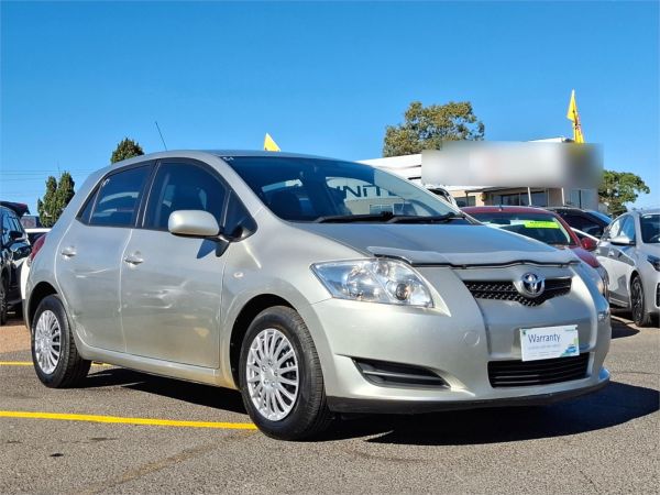 2009 Toyota Corolla Hatchback ZRE152R Ascent image