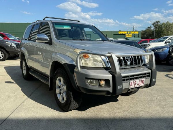 2006 Toyota Landcruiser Prado GRJ120R GXL Silver 5 Speed Automatic Wagon image