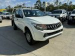 Image for 2018 Mitsubishi Triton MQ MY18 GLX Double Cab White 6 Speed Manual Cab Chassis