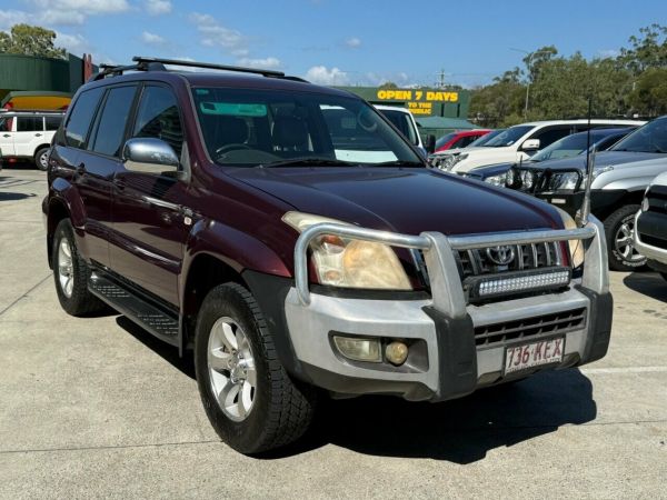 2007 Toyota Landcruiser Prado KDJ120R VX Red 5 Speed Automatic Wagon image