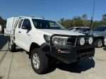 Image for 2015 Toyota Hilux GUN125R Workmate Extra Cab White 6 Speed Manual Cab Chassis