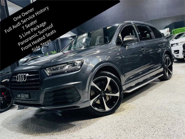 2019 Audi Q7 Wagon 4M MY19 50 TDI Black Edition image