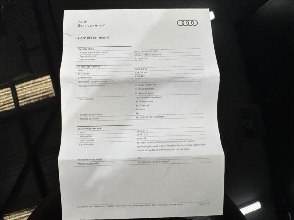 2019 Audi Q7 4M MY19 50 TDI Black Edition image