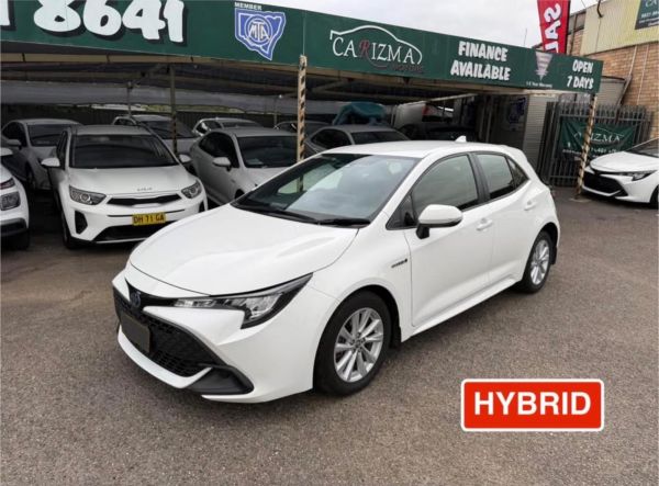 2022 TOYOTA COROLLA 5D HATCHBACK ZWE219R ASCENT SPORT HYBRID image