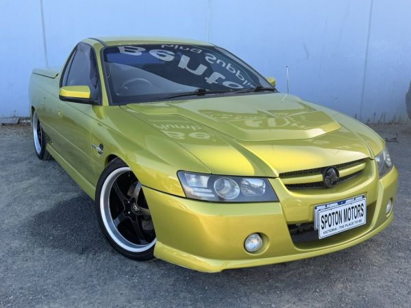2005 Holden Commodore VZ SSZ Green 4 Speed Automatic Utility image