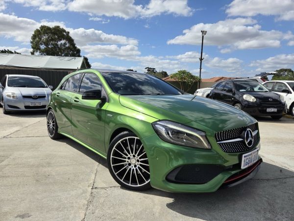 2016 Mercedes-Benz A-Class W176 806MY A250 D-CT 4MATIC Sport Green 7 Speed image