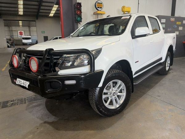 2018 Holden Colorado RG MY19 LS (4x4) White 6 Speed Automatic Crew Cab Pickup image