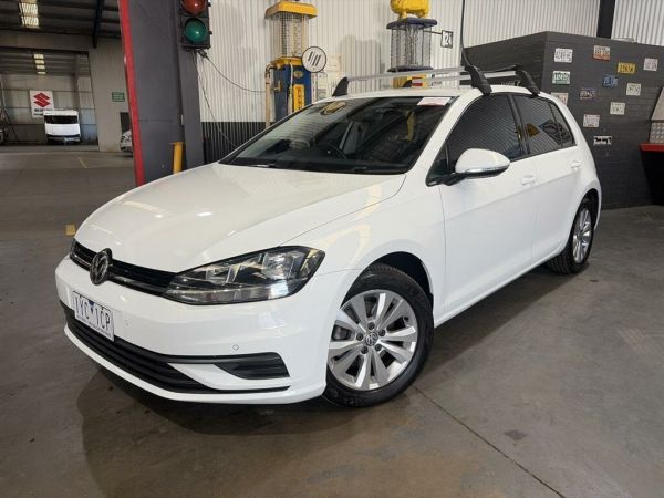 2018 Volkswagen Golf AU MY18 110TSI White 7 Speed Auto Direct Shift Hatchback image