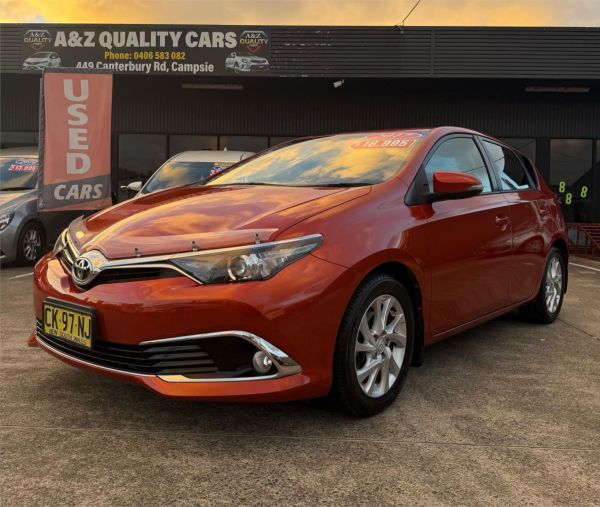 2016 TOYOTA COROLLA 5D HATCHBACK ZRE182R MY15 ASCENT SPORT image