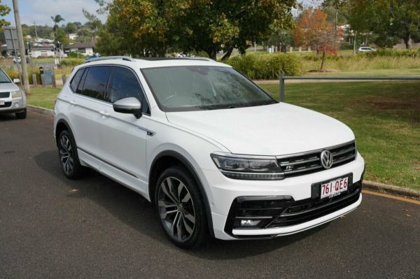 2018 Volkswagen Tiguan 5NA MY19 Allspace 162 TSI Highline White 7 Speed Auto Direct Shift Wagon image
