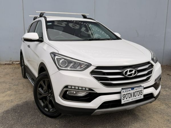 2017 Hyundai Santa Fe DM5 MY18 Active X White 6 Speed Automatic Wagon image