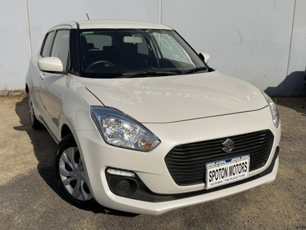 2017 Suzuki Swift AL GL White Continuous Variable Hatchback image