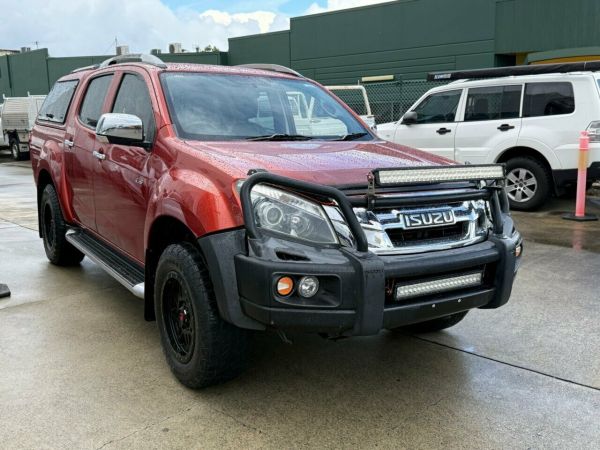 2016 Isuzu D-MAX MY15 LS-Terrain Crew Cab Orange 5 Speed Sports Automatic Utility image