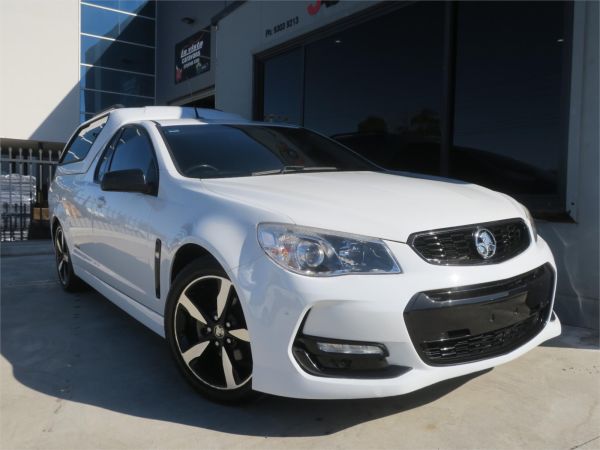2016 HOLDEN UTE UTILITY VFII MY16 SV6 BLACK EDITION image