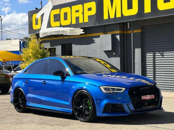 2019 Audi S3 8V MY19 S Tronic Quattro Blue 7 Speed Sports Automatic Dual Clutch Sedan image