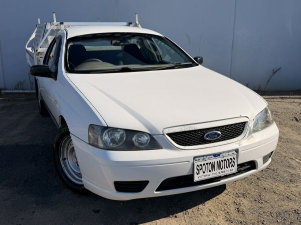 2005 Ford Falcon BA MkII XL (LPG) White 4 Speed Auto Seq Sportshift Utility image