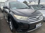Image for 2012 Toyota Kluger GSU40R MY11 Upgrade KX-R (FWD) 5 Seat Black 5 Speed Automatic Wagon