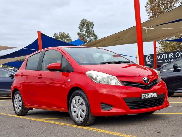 2012 Toyota Yaris Hatchback NCP131R YRS image