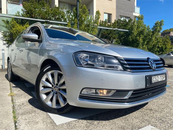 2014 VOLKSWAGEN PASSAT 4D WAGON 3C MY14.5 118 TSI image