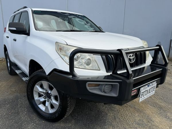 2011 Toyota Landcruiser Prado KDJ150R GX (4x4) White 6 Speed Manual Wagon image
