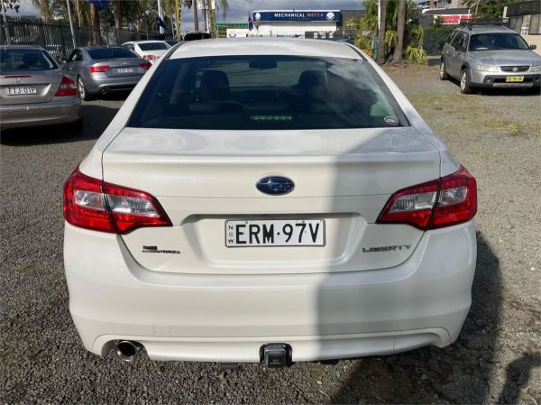 2016 Subaru Liberty Sedan B6 MY16 2.5i Premium image