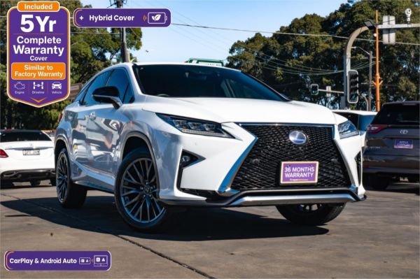 2017 Lexus RX450H Wagon GYL20W F-SPORT (HYBRID) image