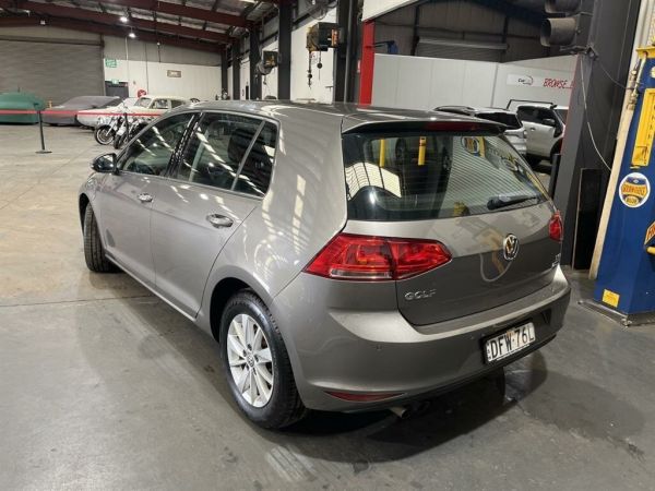 2015 Volkswagen Golf AU MY16 92 TSI Trendline Grey Automatic Hatchback image