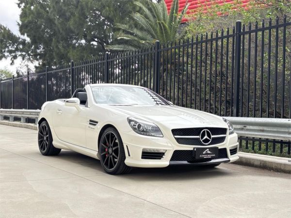 2013 MERCEDES-BENZ SLK 2D CONVERTIBLE R172 MY14 55 AMG image