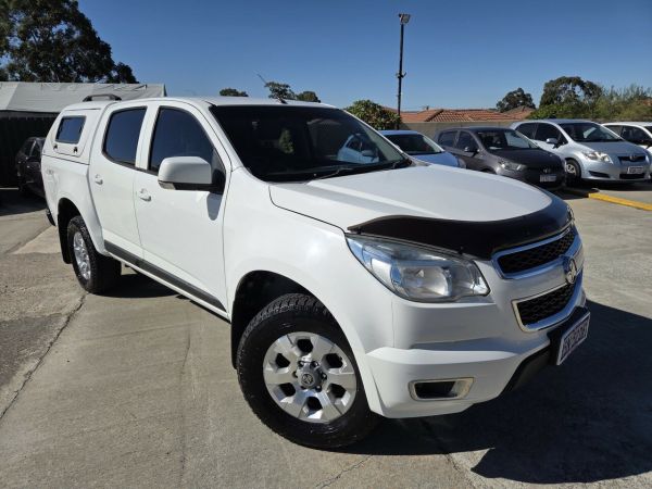 2016 Holden Colorado RG MY16 LS-X Crew Cab White 6 Speed Manual Utility image