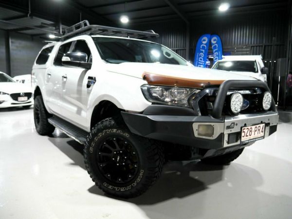 2016 Ford Ranger PX MkII XLT Double Cab White 6 Speed Manual Double Cab image