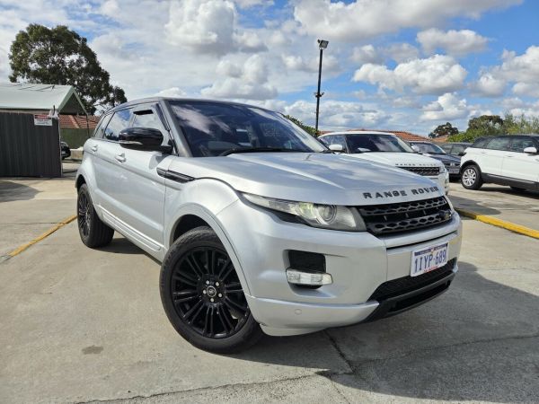2013 Land Rover Range Rover Evoque L538 13.5MY TD4 CommandShift Pure Silver 6 Speed Sports Automatic image