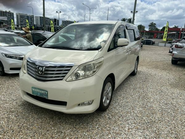 2012 Toyota Alphard ATH20 SR White Continuous Variable Wagon image