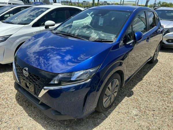 2022 Nissan Aura FE13 G Blue Continuous Variable Hatchback image
