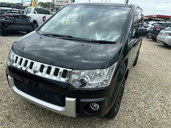 2014 Mitsubishi Delica CV1W D Power Black 6 Speed Automatic Wagon image