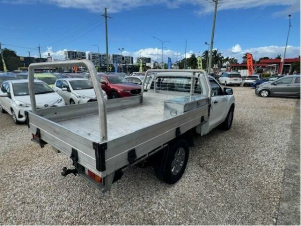 2014 Mazda BT-50 MY13 XT Hi-Rider (4x2) White 6 Speed Manual Cab Chassis image